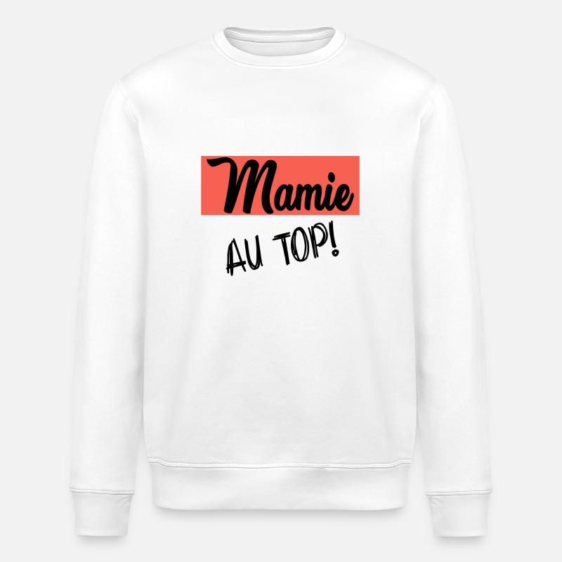 MAMIE - Sweat bio ROLLER Stanley/Stella Unisexe - blanc