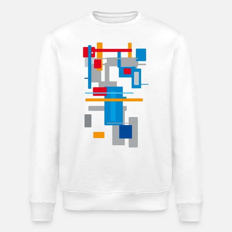 Modèles d’architecture - Sweat bio ROLLER Stanley/Stella Unisexe - blanc