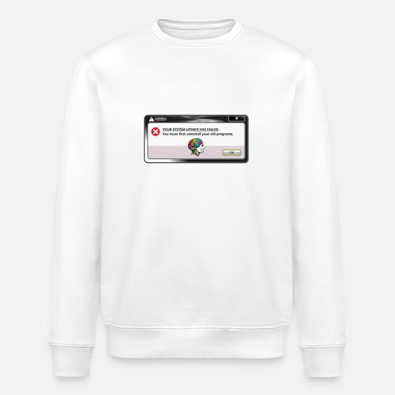 UPDATE - Stanley/Stella ROLLER Unisex Organic Sweatshirt - white