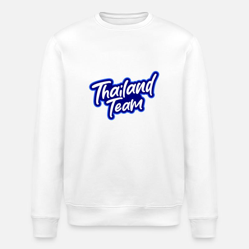 Thailand Team - Stanley/Stella Unisex Bio-Sweatshirt ROLLER - Weiß