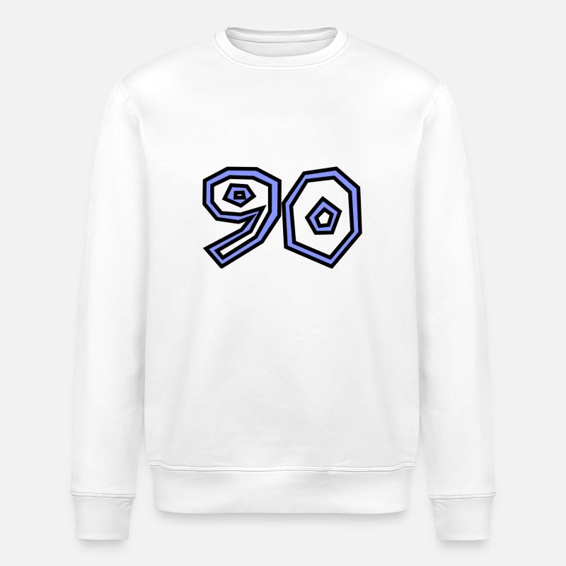 90 - Stanley/Stella ROLLER Unisex Organic Sweatshirt - white