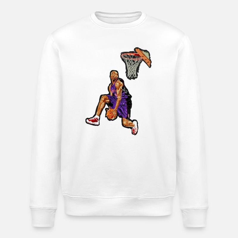 VINSANITY Dunk Contest 2000 Streetwear - Sweat bio ROLLER Stanley/Stella Unisexe - blanc