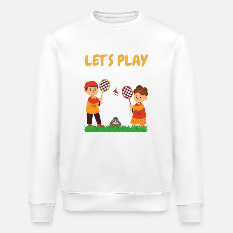 Let´s play - Stanley/Stella Unisex Bio-Sweatshirt ROLLER - Weiß