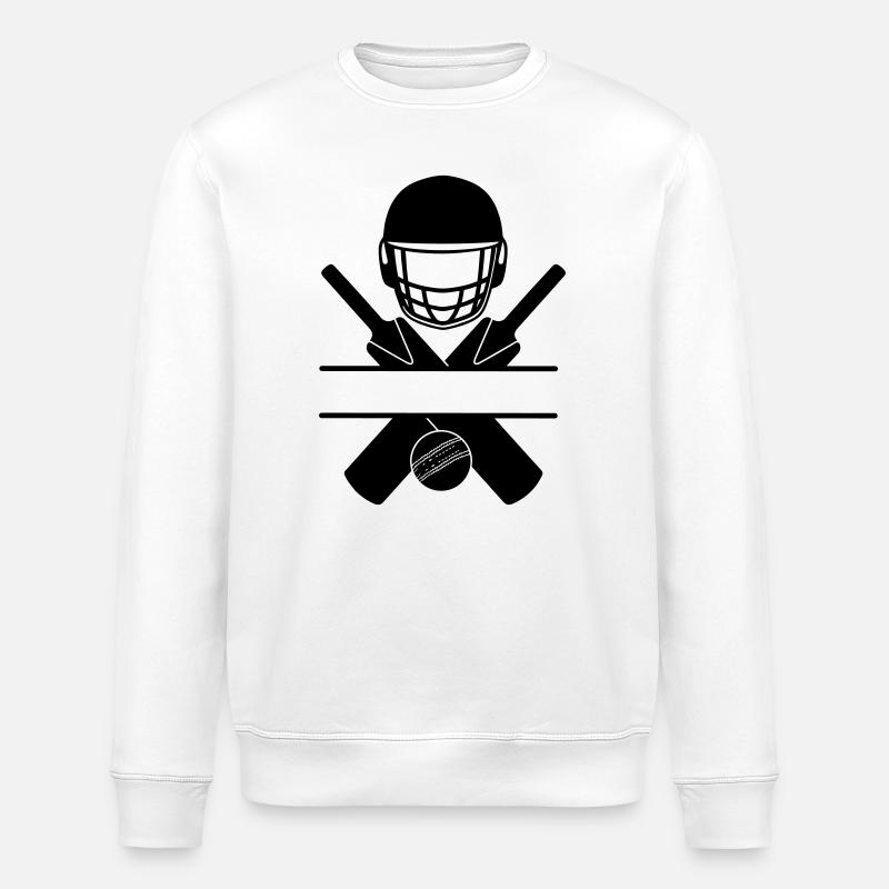 Cricket 12 - Sweat bio ROLLER Stanley/Stella Unisexe - blanc