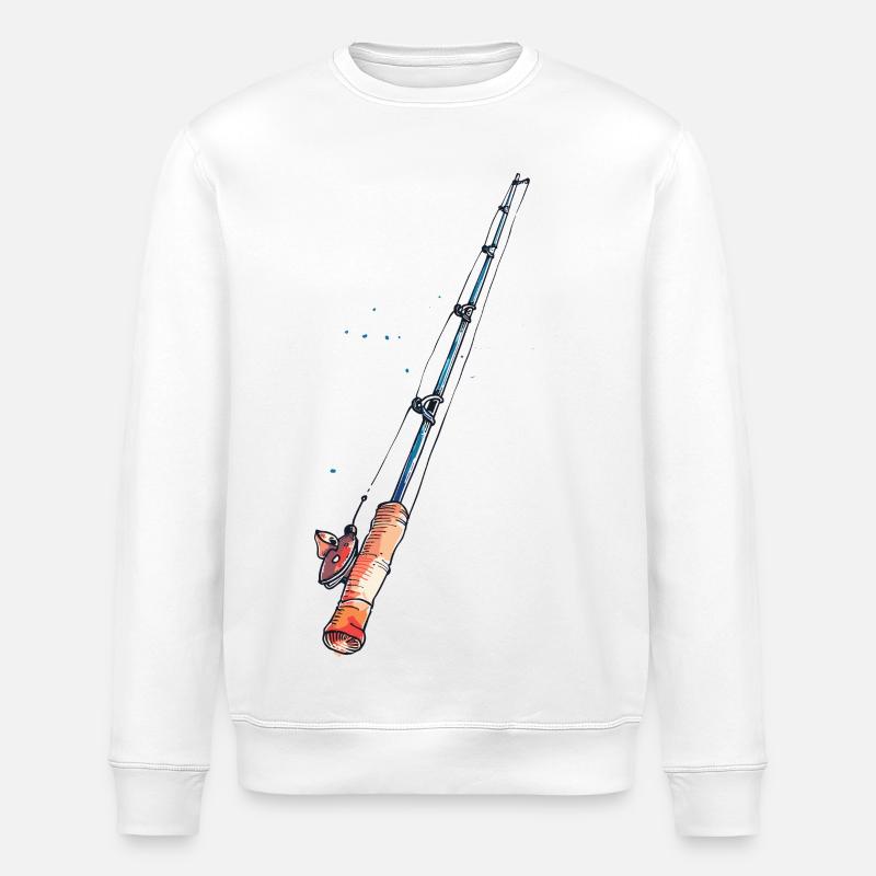 Grafik Angel - Stanley/Stella Unisex Bio-Sweatshirt ROLLER - Weiß