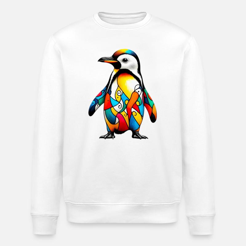 Pingouin - Sweat bio ROLLER Stanley/Stella Unisexe - blanc