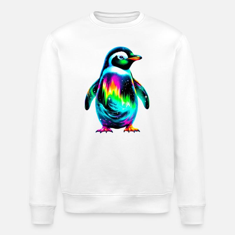 Penguin - Stanley/Stella ROLLER Unisex Organic Sweatshirt - white