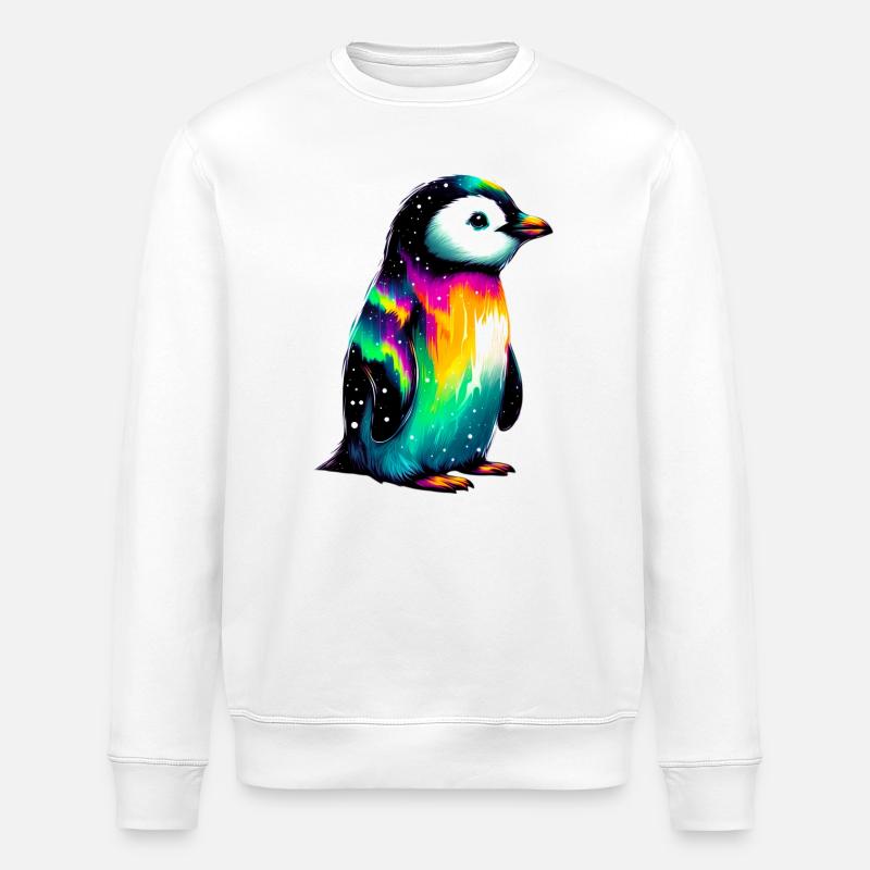 Pinguin - Stanley/Stella Unisex Bio-Sweatshirt ROLLER - Weiß
