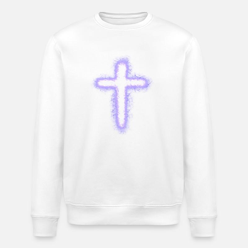 Croix - Sweat bio ROLLER Stanley/Stella Unisexe - blanc
