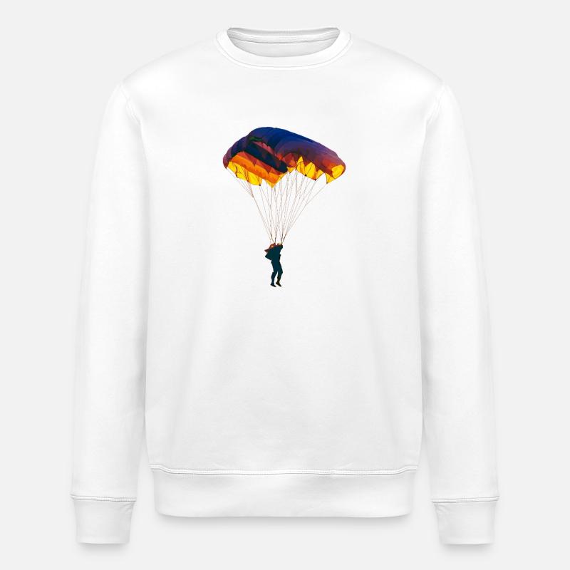 Parachute - Sweat bio ROLLER Stanley/Stella Unisexe - blanc