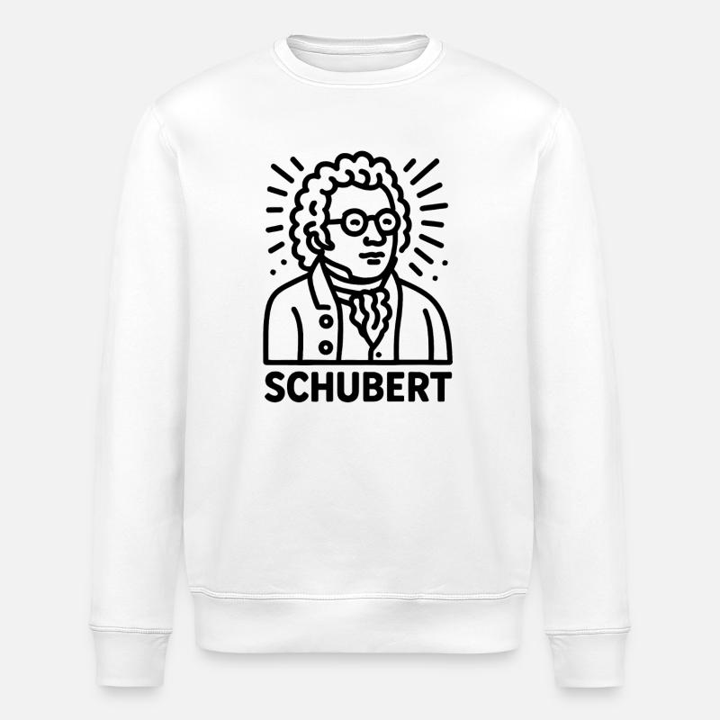 Franz Schubert - Stanley/Stella Unisex Bio-Sweatshirt ROLLER - Weiß