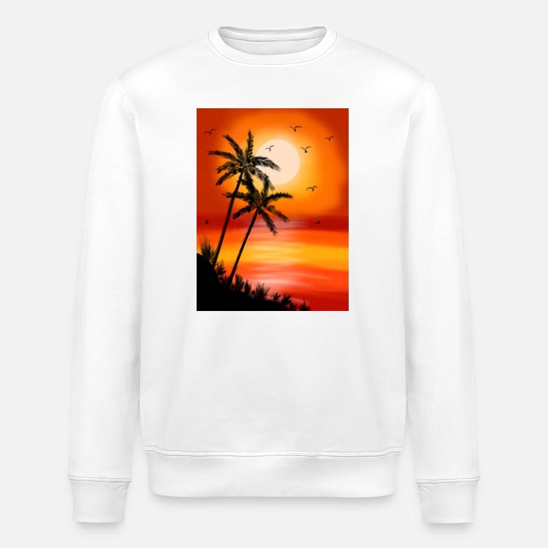 F0816673-650A-4D5B-99F1-738883E9229A - Stanley/Stella ROLLER Unisex Organic Sweatshirt - white