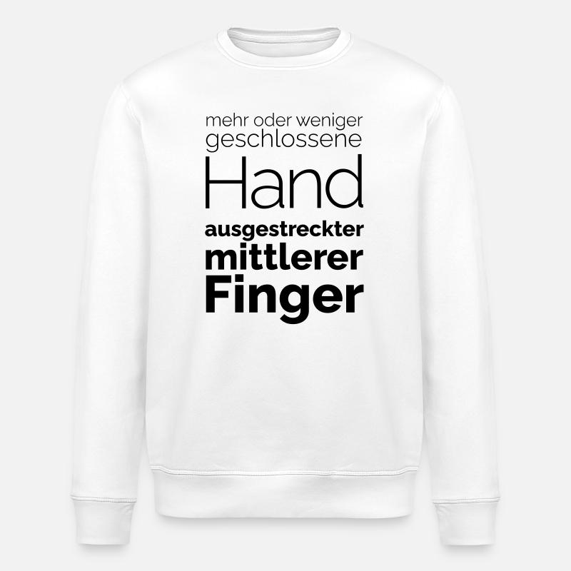 Majeur - Sweat bio ROLLER Stanley/Stella Unisexe - blanc