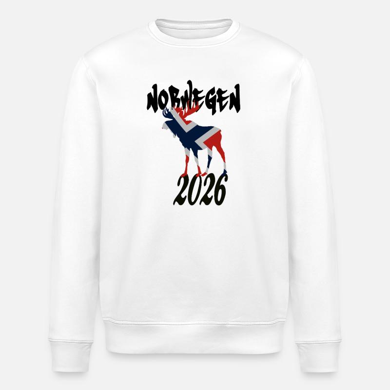 Orignal 2026 - Sweat bio ROLLER Stanley/Stella Unisexe - blanc