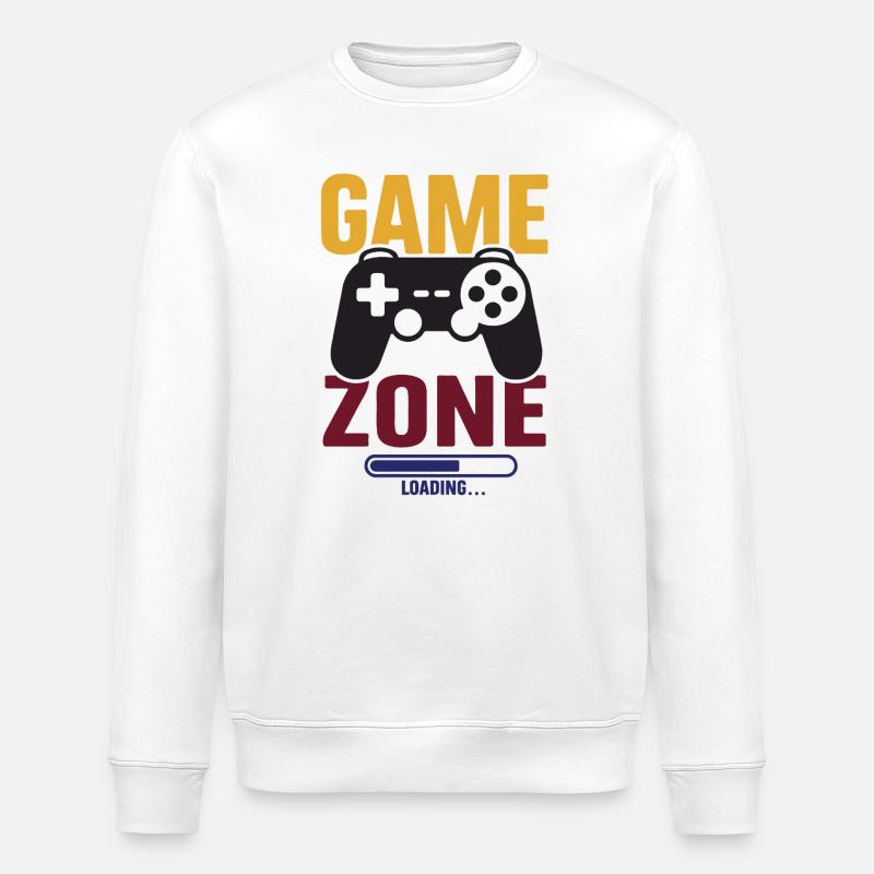 Game - Game Zone. Loading... - Stanley/Stella ROLLER Unisex Organic Sweatshirt - white