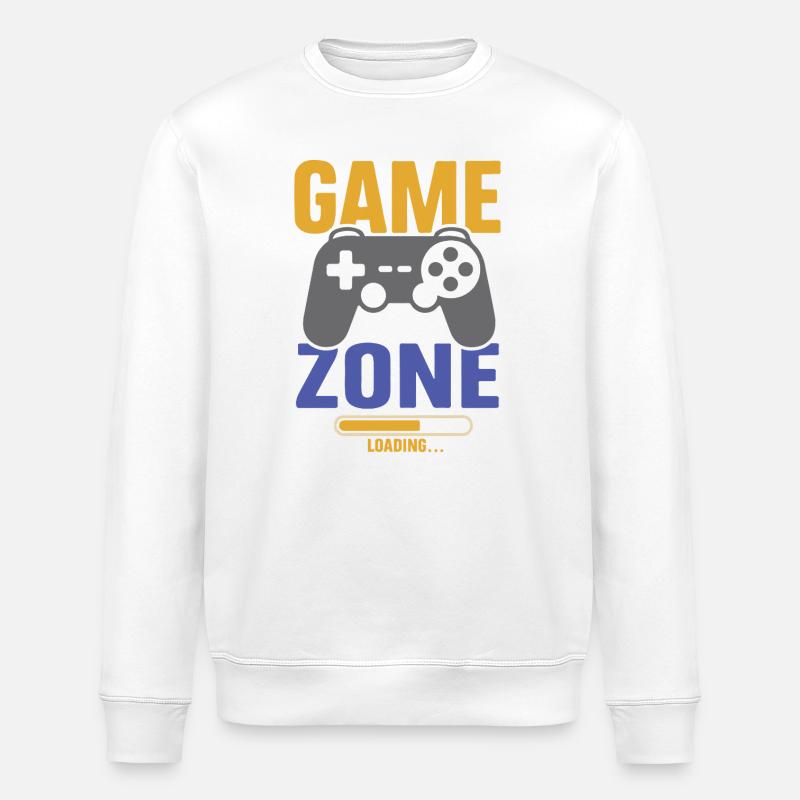 Game - Game Zone. Loading... - Stanley/Stella ROLLER Unisex Organic Sweatshirt - white