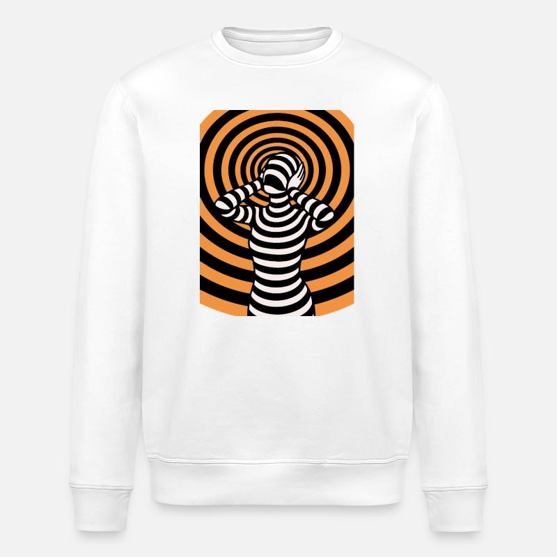 Hypnos, Halluzination  - Stanley/Stella Unisex Bio-Sweatshirt ROLLER - Weiß