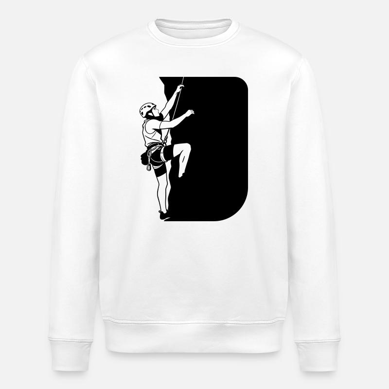 alpiniste - Sweat bio ROLLER Stanley/Stella Unisexe - blanc