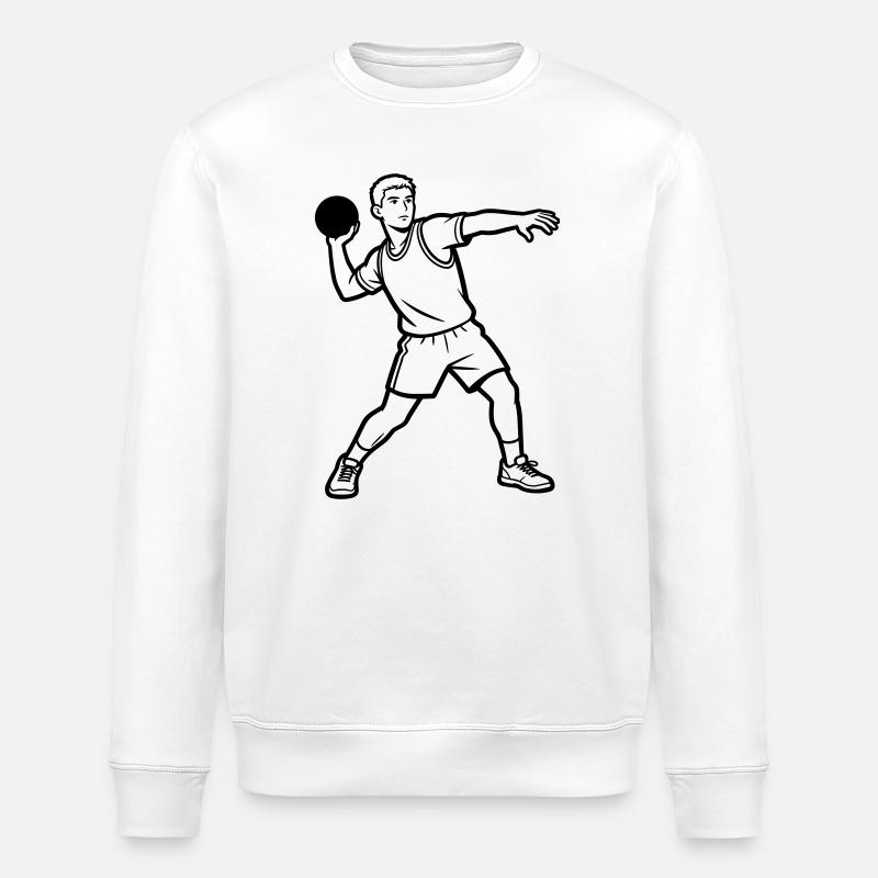 Völkerball - Stanley/Stella Unisex Bio-Sweatshirt ROLLER - Weiß
