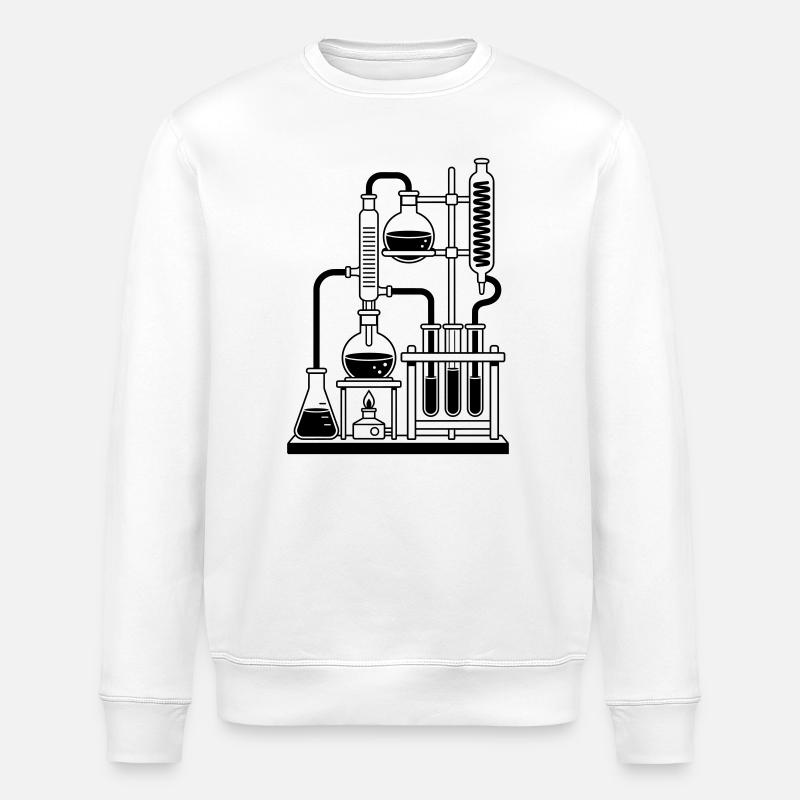 Laboratoire - Sweat bio ROLLER Stanley/Stella Unisexe - blanc