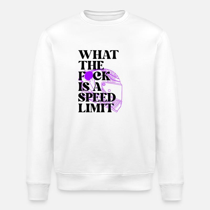 Voiture - Sweat bio ROLLER Stanley/Stella Unisexe - blanc