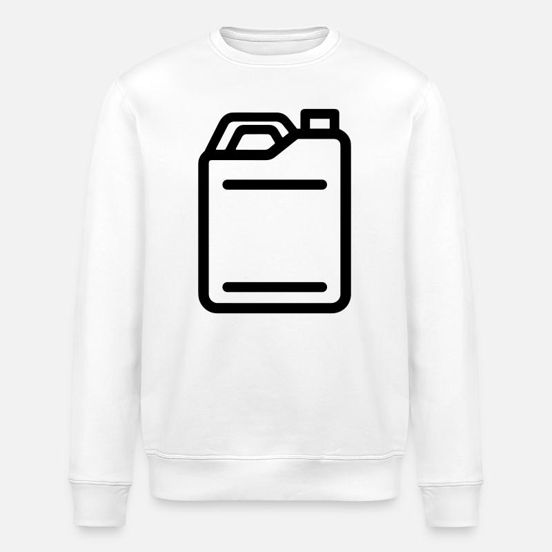 jerrican - Sweat bio ROLLER Stanley/Stella Unisexe - blanc