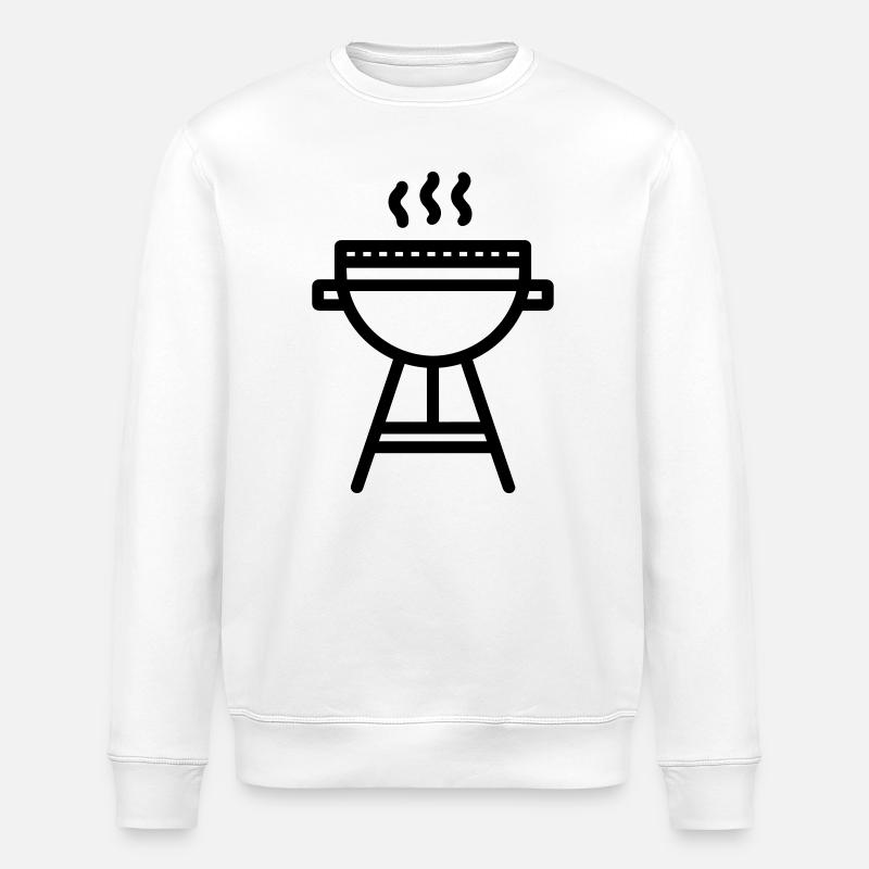 Grillen - Stanley/Stella Unisex Bio-Sweatshirt ROLLER - Weiß