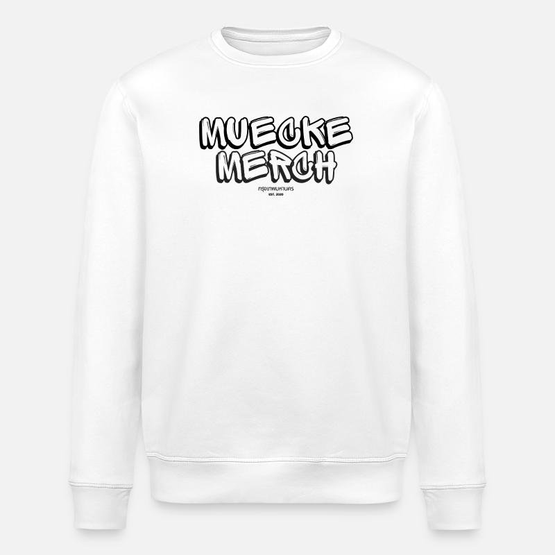 Muecke Merch - Stanley/Stella ROLLER Unisex Organic Sweatshirt - white