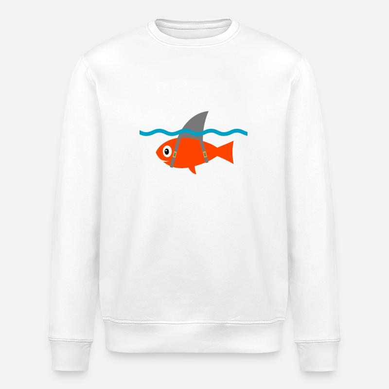 Hai - Stanley/Stella Unisex Bio-Sweatshirt ROLLER - Weiß