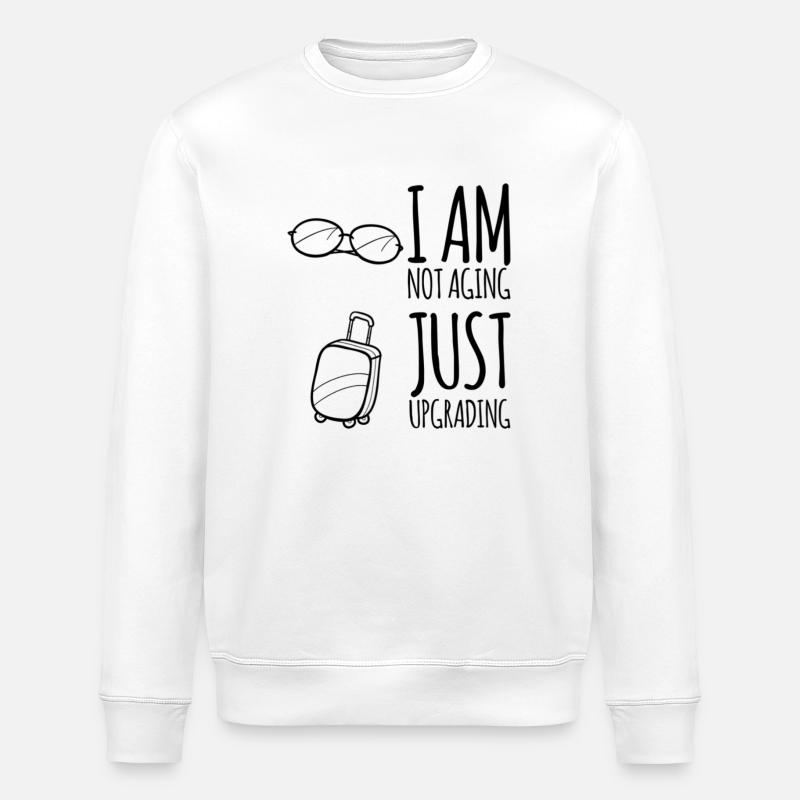 Lustige Geschenkidee - Stanley/Stella Unisex Bio-Sweatshirt ROLLER - Weiß