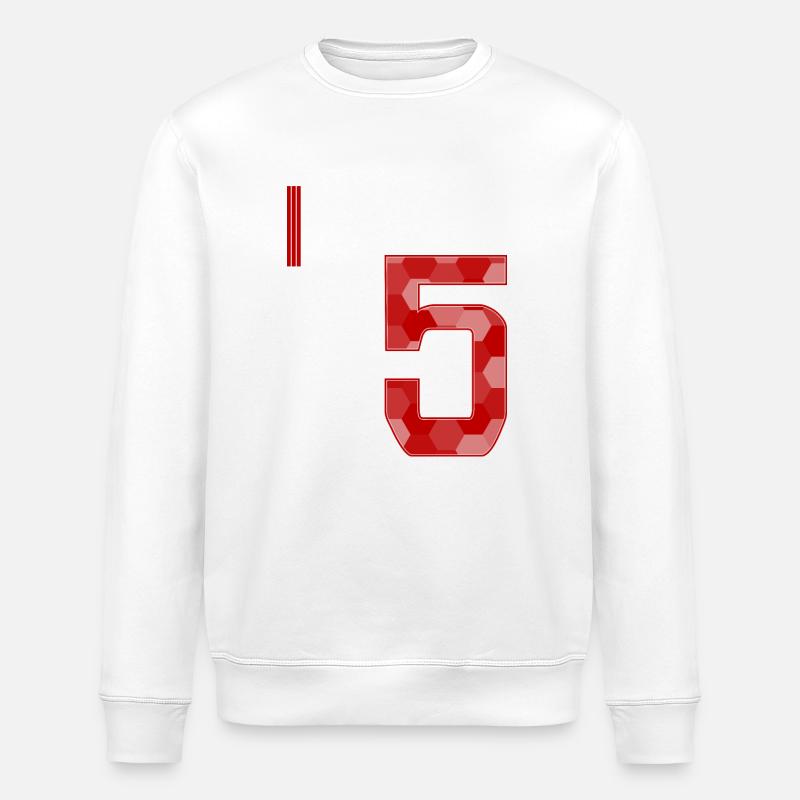 25 - Stanley/Stella Unisex Bio-Sweatshirt ROLLER - Weiß