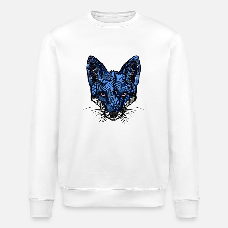 Blaufuchs - Stanley/Stella Unisex Bio-Sweatshirt ROLLER - Weiß