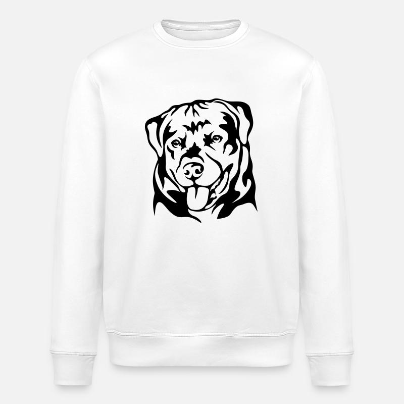 Rottweiler - Stanley/Stella Unisex Bio-Sweatshirt ROLLER - Weiß