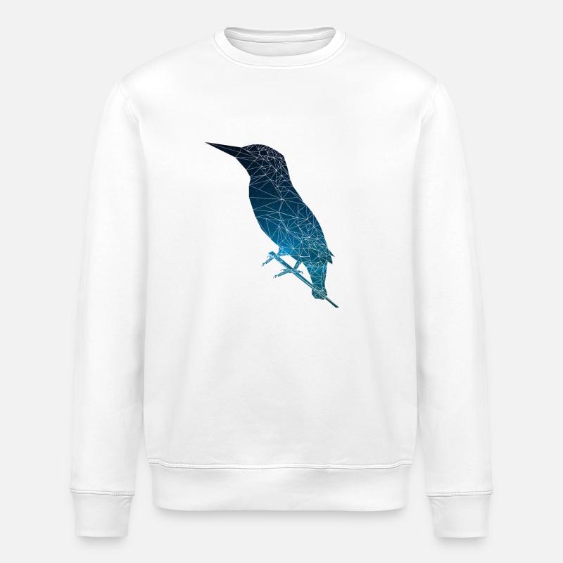 Eisvogel - Stanley/Stella Unisex Bio-Sweatshirt ROLLER - Weiß