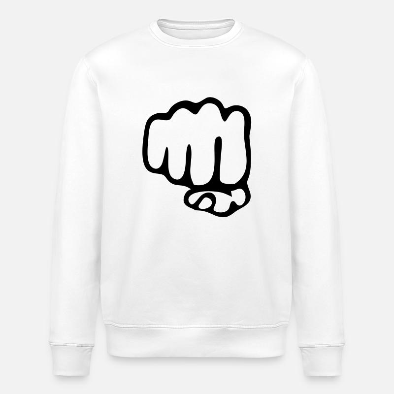 Puño - Sweat bio ROLLER Stanley/Stella Unisexe - blanc
