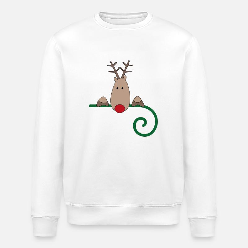 Weihnachten - Stanley/Stella Unisex Bio-Sweatshirt ROLLER - Weiß