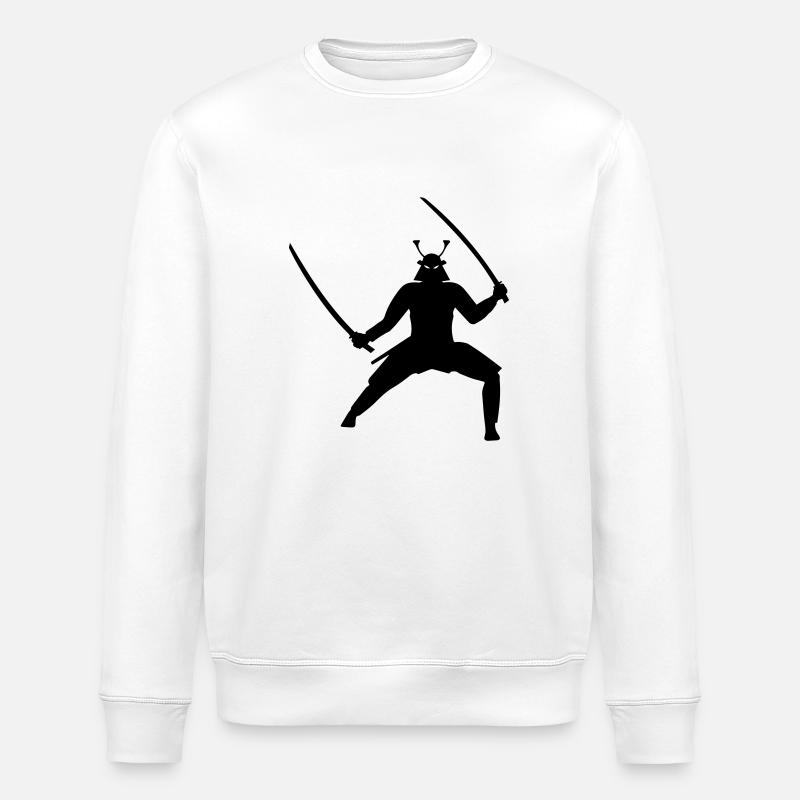 Samurai - Stanley/Stella Unisex Bio-Sweatshirt ROLLER - Weiß