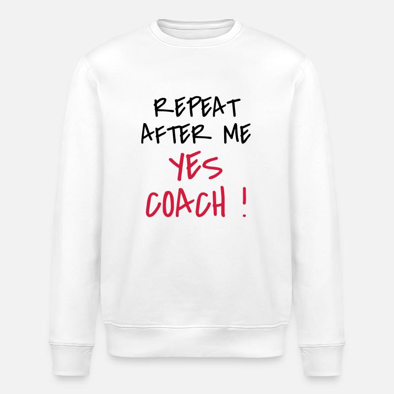 Coach / Coaching / Trainer / Sport - Stanley/Stella Unisex Bio-Sweatshirt ROLLER - Weiß