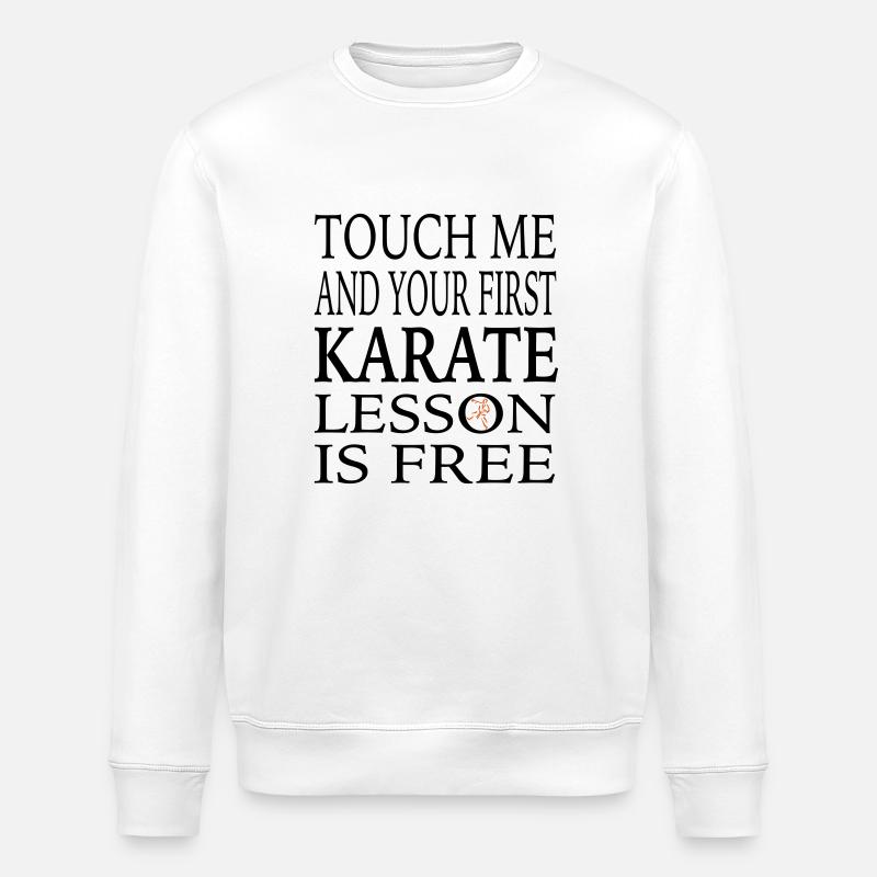 Karate - Stanley/Stella Unisex Bio-Sweatshirt ROLLER - Weiß