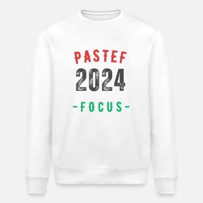 PASTEF 2024 - Sweat bio ROLLER Stanley/Stella Unisexe - blanc