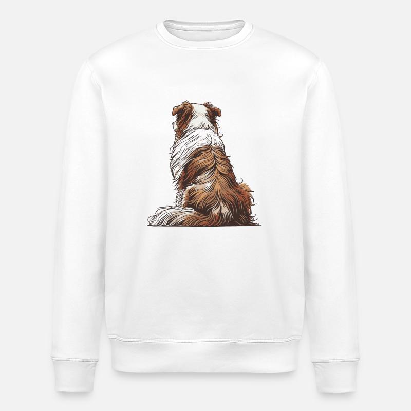 Old Doggy - Stanley/Stella Unisex Bio-Sweatshirt ROLLER - Weiß