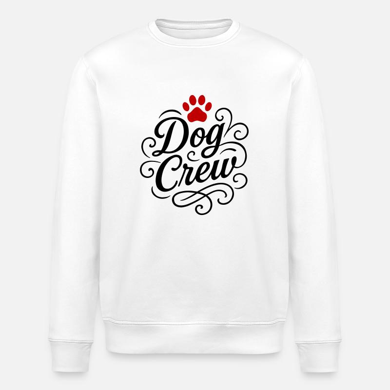 Équipage canin - Sweat bio ROLLER Stanley/Stella Unisexe - blanc
