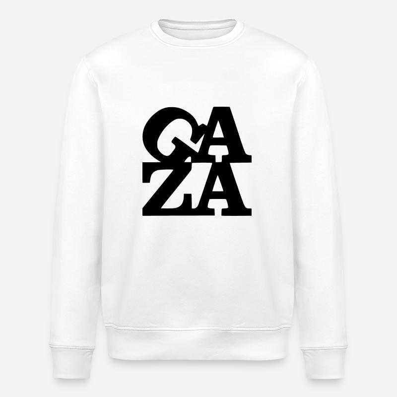 Gaza - Stanley/Stella Unisex Bio-Sweatshirt ROLLER - Weiß