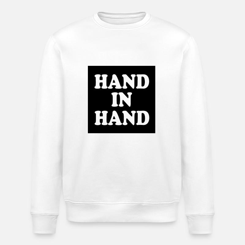 Hand in hand - Stanley/Stella Unisex Bio-Sweatshirt ROLLER - Weiß