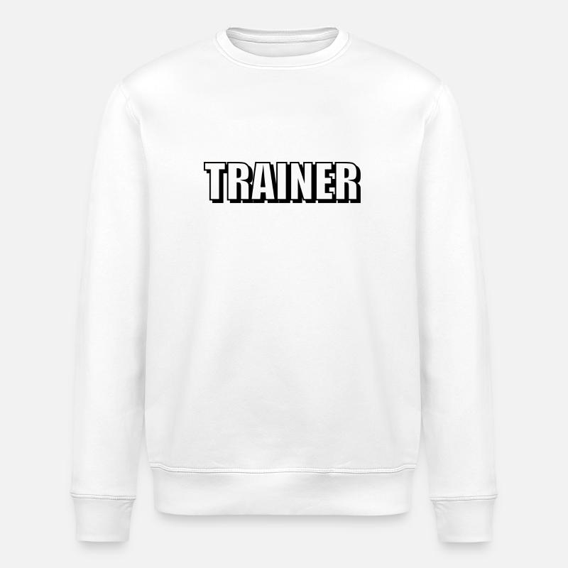 Coach - Stanley/Stella ROLLER Unisex Organic Sweatshirt - white