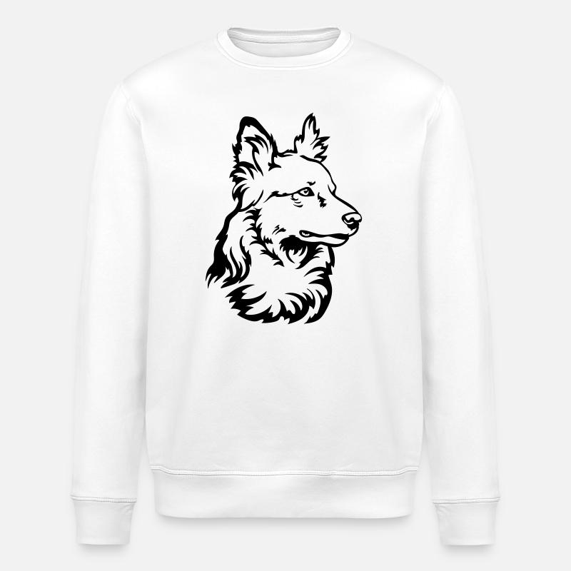 Harzer Fuchs Kopf - Sweat bio ROLLER Stanley/Stella Unisexe - blanc