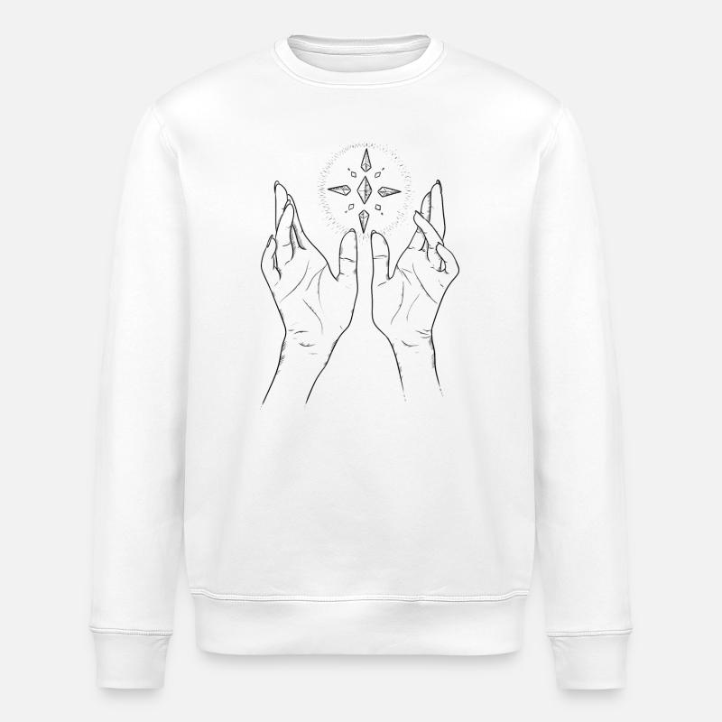 Witchcraft - Stanley/Stella Unisex Bio-Sweatshirt ROLLER - Weiß