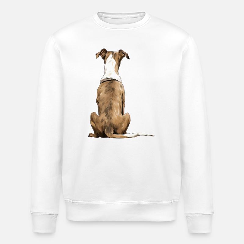Windhund - Stanley/Stella Unisex Bio-Sweatshirt ROLLER - Weiß
