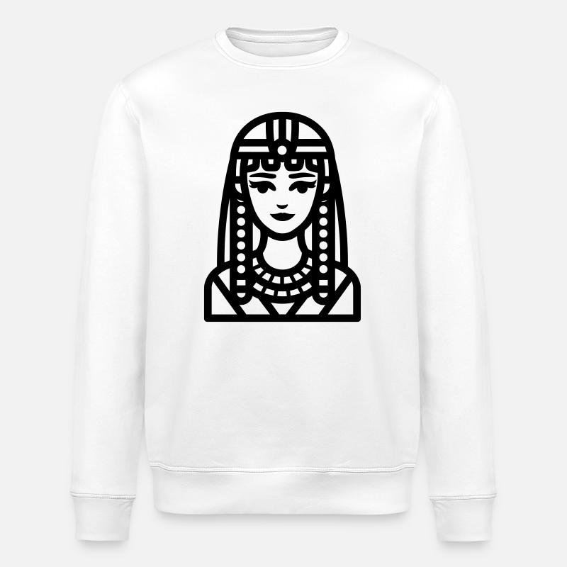 Pharao - Stanley/Stella Unisex Bio-Sweatshirt ROLLER - Weiß