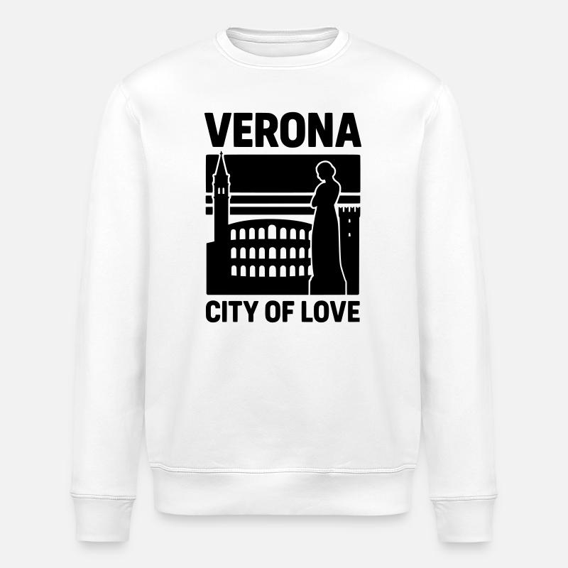 Vérone - Sweat bio ROLLER Stanley/Stella Unisexe - blanc